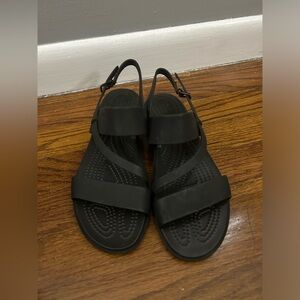 CROCS Black Sandals